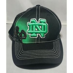 Notre Dame Fighting Irish Top Of The World One Fit Black Hat